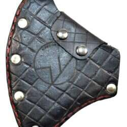 Protective Axe-sheat - fitts cold steel norse hawk - 100% handmade in Sweden - Swedish vegtan leather