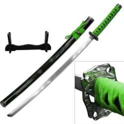 SW-72GN - Samurai sword w. stand