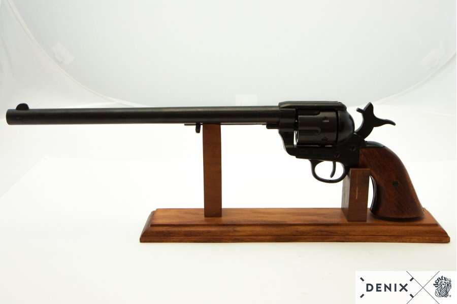 CAL.45 Peacemaker revolver replica 12", USA 1873 Black 6 CAL.45 Peacemaker revolver replica 12", USA 1873 Black