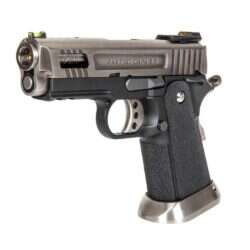 WE - Hi-Capa 3.8 Force Velociraptor pistol Replica Silver - Gbb airsoft 6mm