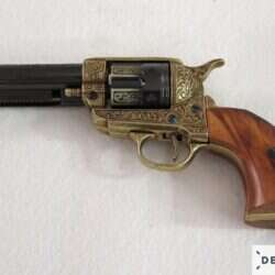 CAL.45 Peacemaker revolver replica 4,75", USA 1873 Gold