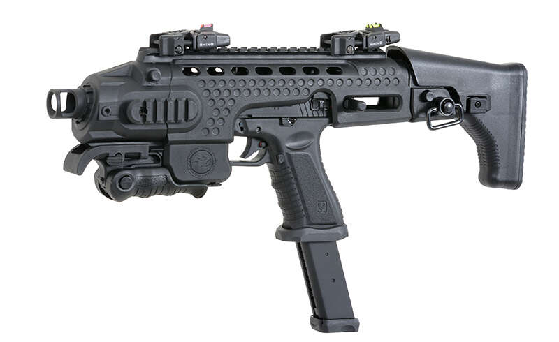APS - SMG conversion kit incl Black hornet full auto 6mm airsoft Co2 6 APS - SMG conversion kit incl Black hornet full auto 6mm airsoft Co2