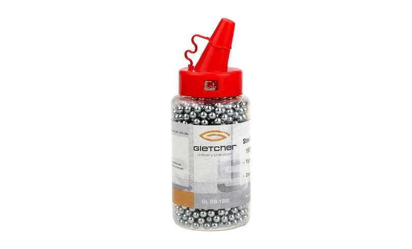 Gletcher Steel BBs for air guns cal 4.5mm / .177 - 1500 pcs 3 Gletcher Steel BBs for air guns cal 4.5mm / .177 - 1500 pcs