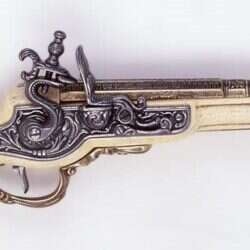 Kolser - Replica - 18th century straight flintlock pistol