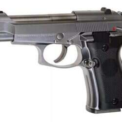 WE - M84 Mini pistol Replica - Silver - Gbb - 6mm airsoft