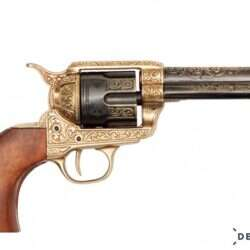 CAL.45 Peacemaker revolver replica 4,75", USA 1873 Gold
