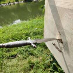 ACEJET - THROWING KNIFE - KNIGHTS DAGGER WIDE - SPECIAL KNIFE