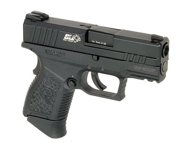 BLE XPD 6mm compact airsoft pistol greengas