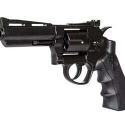 SRC - Replica - Titan 4" Black - CO2 - 6MM Airsoft Revolver