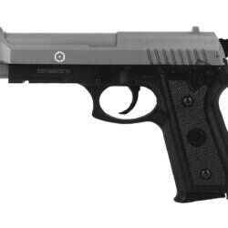 Cybergun - Beretta PT92 dual tone silver black airsoft pistol - 6mm - spring