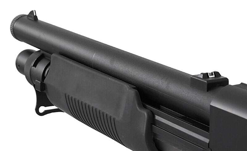 EE - TRI-SHOT M56A Pump shotgun - Black 6mm airsoft 4 EE - TRI-SHOT M56A Pump shotgun - Black 6mm airsoft
