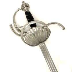 Cold Steel - 88CHR - Ribbed Shell Swept Hilt Rapier