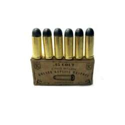 Kolser - Colt replica bullets - 6 pack 3 CM Caliber .45