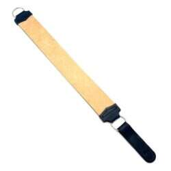 Handmade strigel / strap of Swedish leather from Tärnsjö - blue