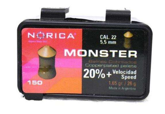 Norica - Monster - 150-pack Pellets - 5.5MM
