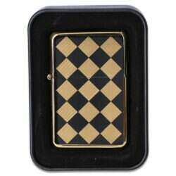 Gasoline / Oil Lighter - Gentelo Grid Pattern