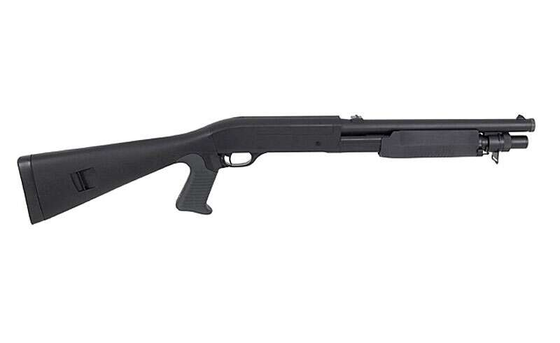 EE - TRI-SHOT M56A Pump shotgun - Black 6mm airsoft 7 EE - TRI-SHOT M56A Pump shotgun - Black 6mm airsoft