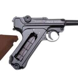 Gletcher P08 Luger P.08 Airgun 4.5mm co2 Replica