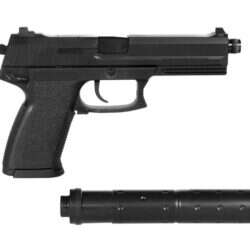 STTI USP ST23 6mm green gas pistol incl supressor