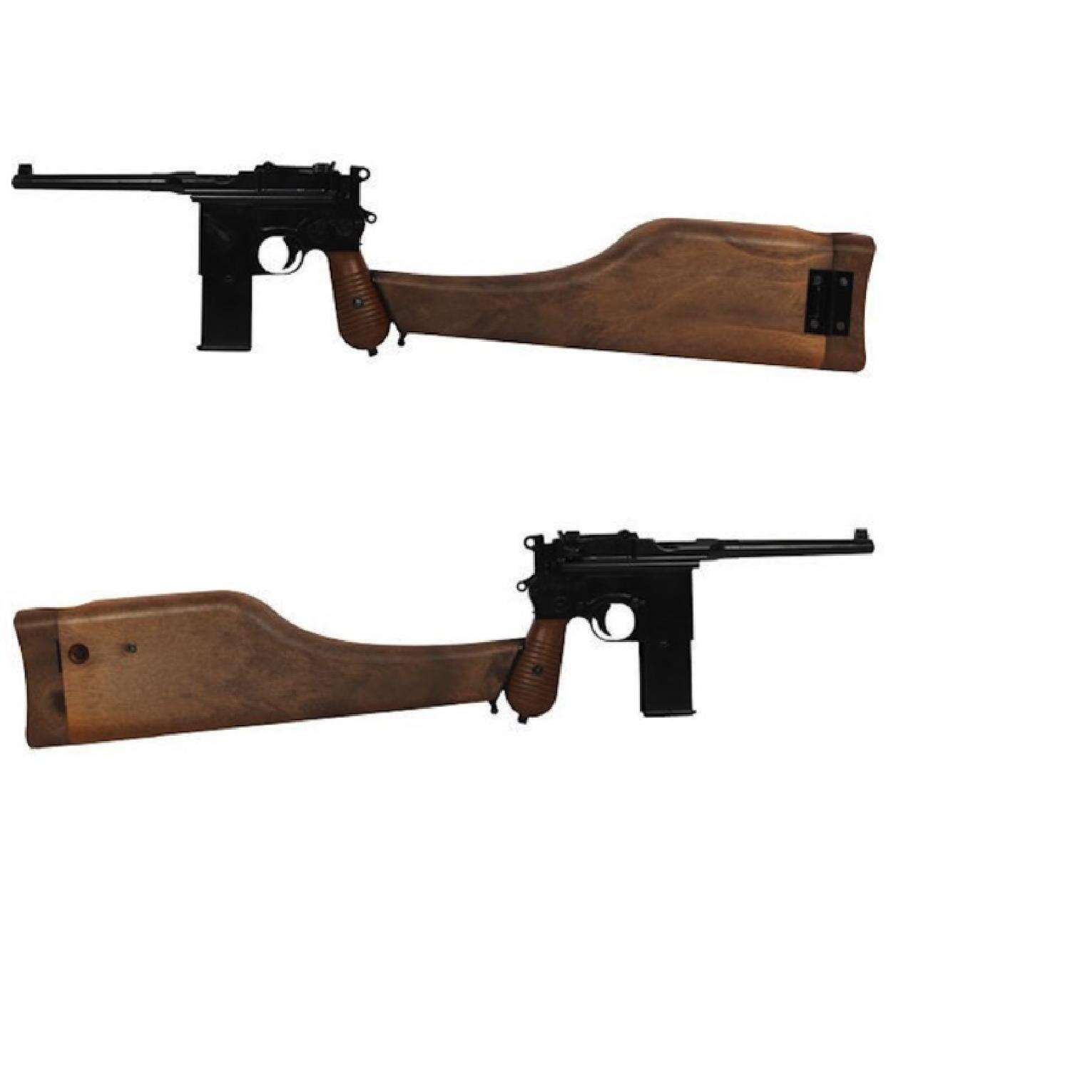 WE - Replica C96 Broomhandle Mauser - Airsoft - 6mm - Full Auto 4 WE - Replica C96 Broomhandle Mauser - Airsoft - 6mm - Full Auto