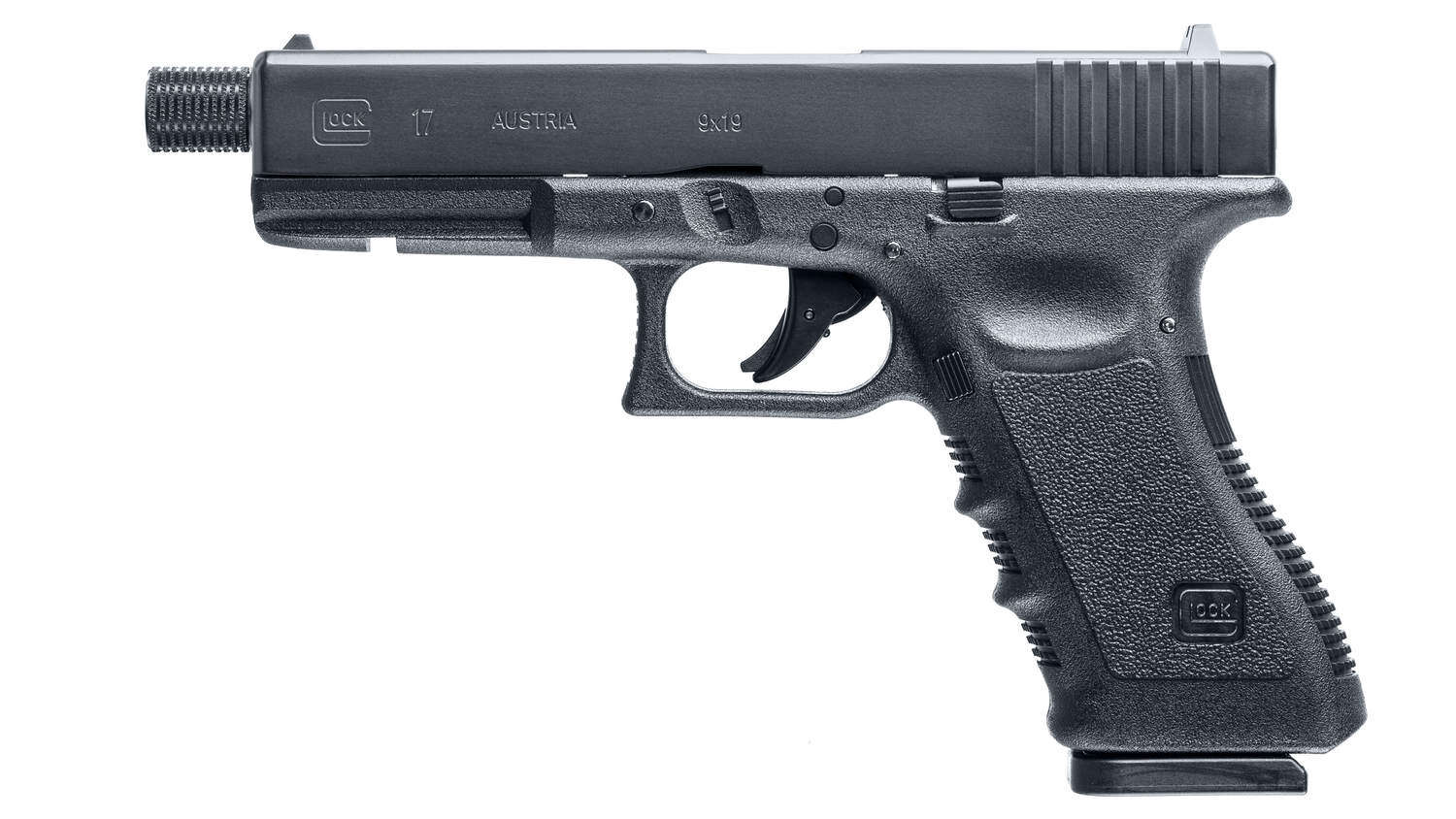 Glock 17 4.5mm Co2 steel bb/Pellets airgun - Blowback 3 Glock 17 4.5mm Co2 steel bb/Pellets airgun - Blowback