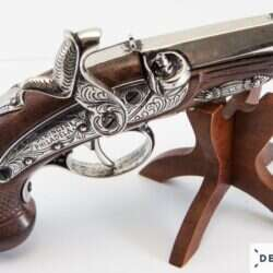 Replica of percussion Philadelphia derringer pistol, USA 1862