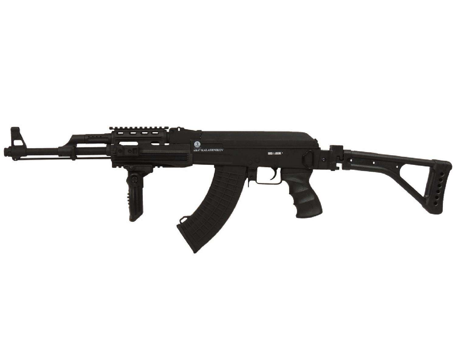 Airsoft Replica of AK47 Kalashnikov taktisk modell med fällbar stock 3 Airsoft Replica of AK47 Kalashnikov taktisk modell med fällbar stock