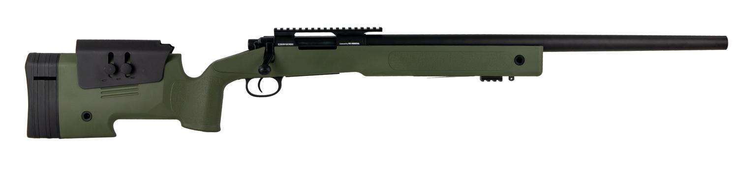 Airsoft FN SPR A2 Bolt (OD) 6 mm 30 BBs Metal Body 1.7 J