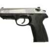 Airsoft WE Bulldog replica fullsize Silver blowback 6mm greengas