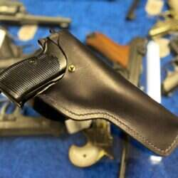 Handgjort Hölster Luger / 1911 - Tärnsjö läder
