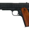 Replica Pistol M1911 A1 Svart / Träkolv