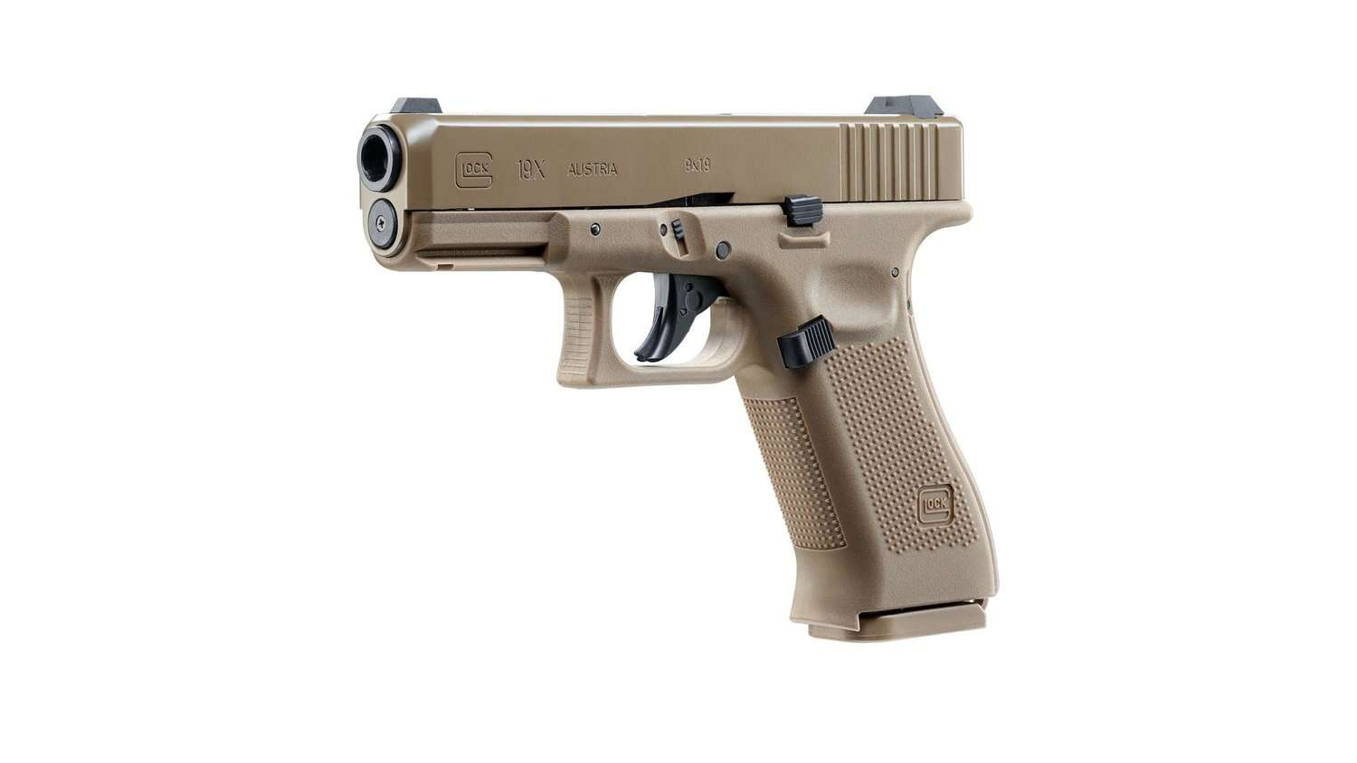 Glock 19X 4.5mm Co2 steel bb airgun - Blowback 4 Glock 19X 4.5mm Co2 steel bb airgun - Blowback