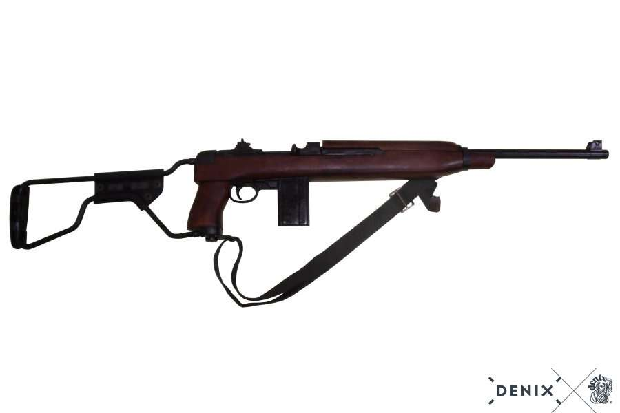 REPLICA OF M1A1 CARBINE, PARATROOPER MODEL, USA 1942 1 REPLICA OF M1A1 CARBINE, PARATROOPER MODEL, USA 1942