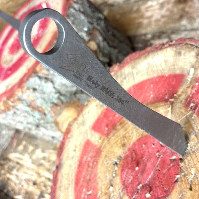 StoRM KnAx Holy BOSS 200 no-spin-kastkniv – Hardox 450, 3 mm 10 StoRM KnAx Holy BOSS 200 no-spin-kastkniv – Hardox 450, 3 mm