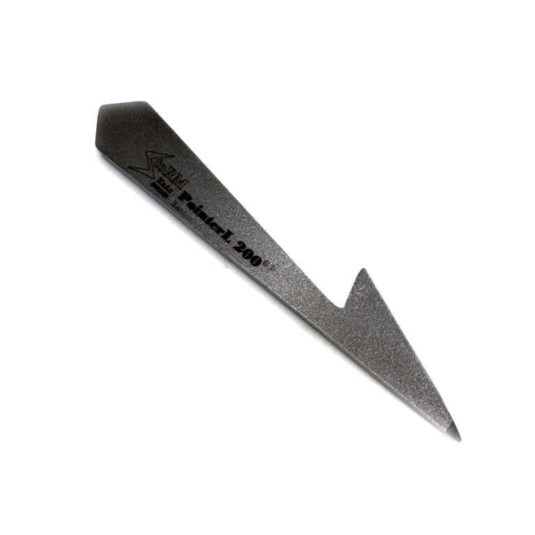 StoRM KnAx PointerL 200 no-spin-kastkniv – Hardox 450, 6 mm 8 StoRM KnAx PointerL 200 no-spin-kastkniv – Hardox 450, 6 mm